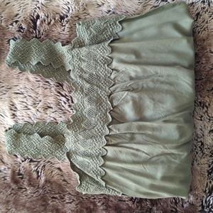 Army Green Summer Dress
